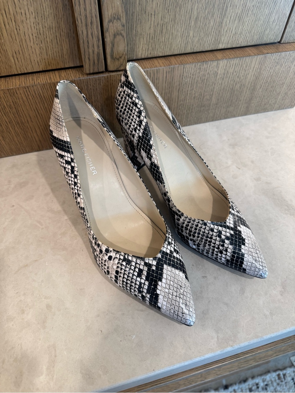 Marc Fisher Zala Block Heel Pump